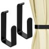 2 Pack Self-Adhesive Curtain Holders view 1