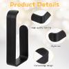 2 Pack Self-Adhesive Curtain Holders view 2