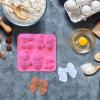 Lanmijia Silicone Baking Molds, 3D Bowknot Candy Molds view 3