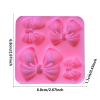 Lanmijia Silicone Baking Molds, 3D Bowknot Candy Molds view 4