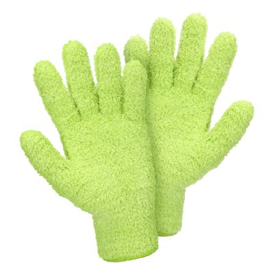 2 Pairs Reusable Microfiber Dusting Gloves