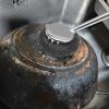 Stainless Steel Scrubber with Long Handle view 2