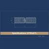Fine-Threaded Rod, 304 Stainless Steel, 250 mm, M6–M20, 1 pc (M14×1.5×250 mm) view 3