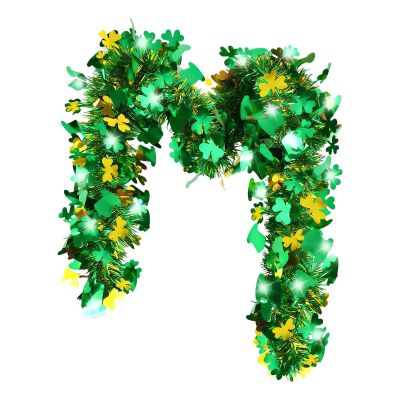 St. Patrick's Day Tinsel Garland