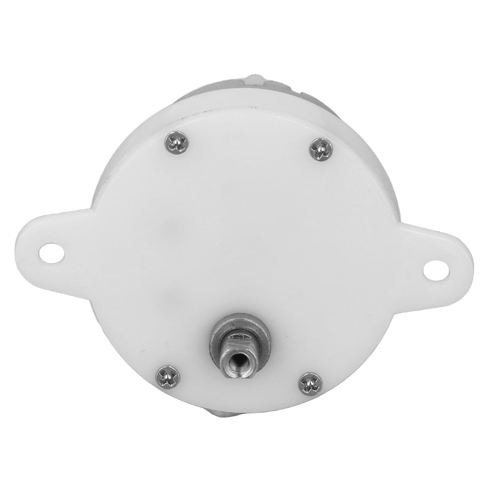 TOPINCN DC 12V 10 RPM High-Torque Cylindrical Gear Motor