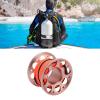 Aluminum Dive Reel with Double-Sided Hook, 15 m, Pink view 3