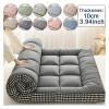 YANSHUYU Futon Mattress, Portable Tatami Sleeping Mat, Dark Blue, 1 Piece, 180 x 200 x 10 cm view 2