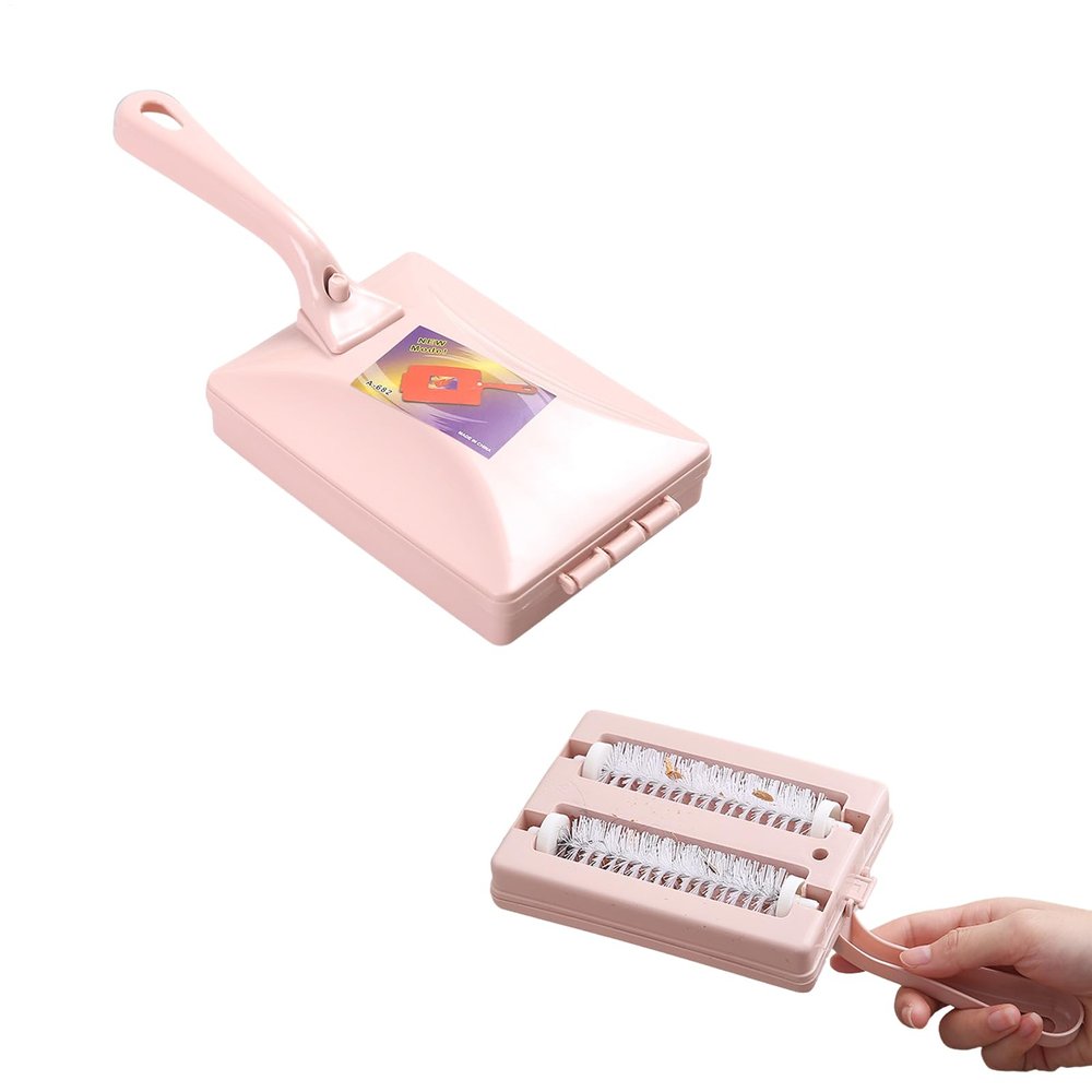 Carpet Cleaning Brush with Dual Rollers
