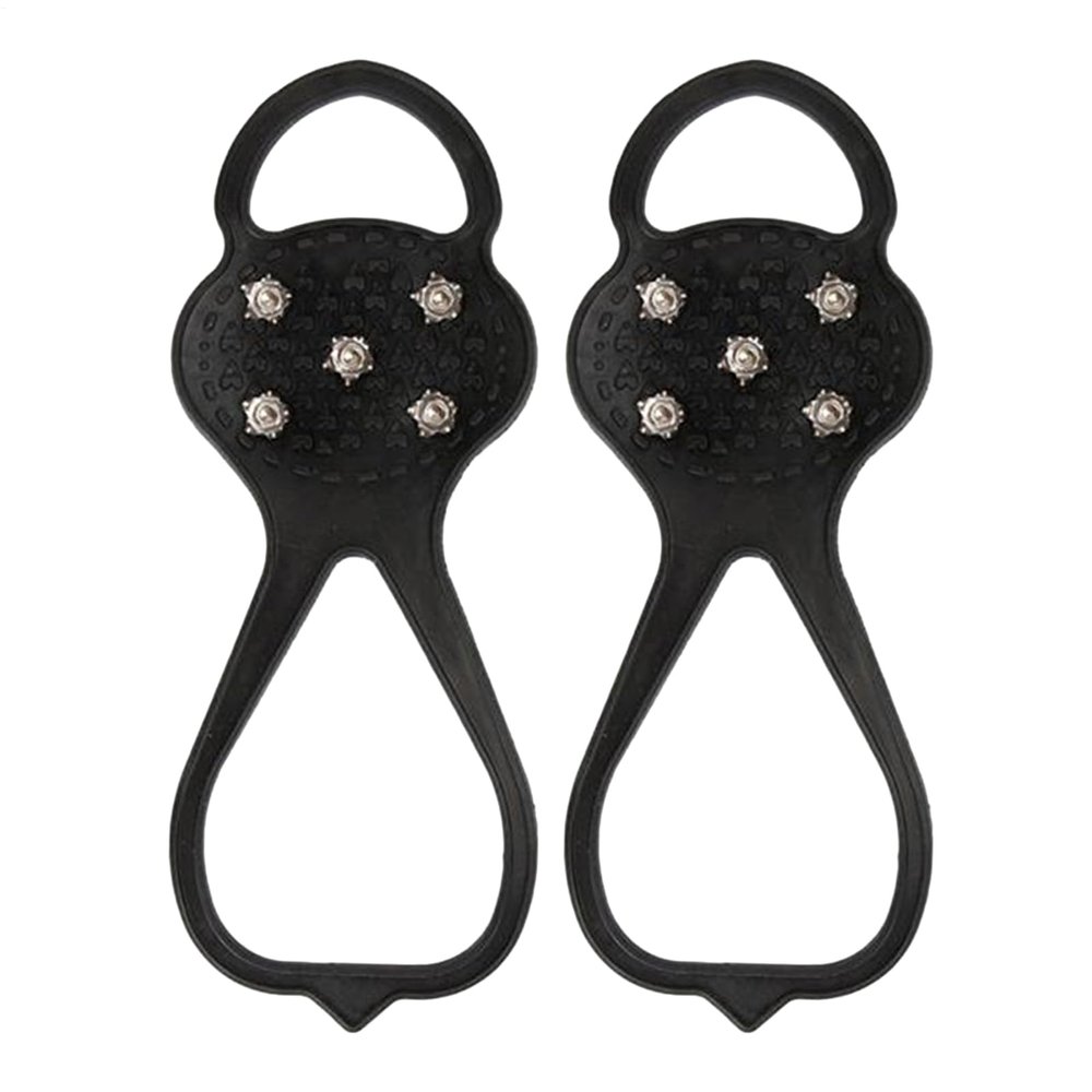 Bsbkoj Winter Ice Cleats – 2-Piece Boot Snow Traction