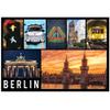 Berlin Refrigerator Magnet | Brandenburg Gate at Night view 1