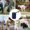 Dog Waste Bag Dispenser with Leash Attachment and Zipper view 4