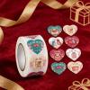 Heart Stickers for Envelopes - 500 Pieces view 4