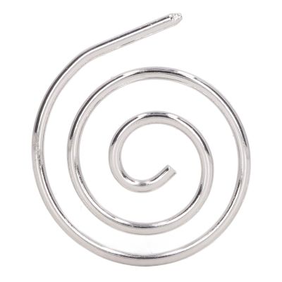 Phefop High-Strength Spiral Cable Needle, Stainless Steel Circular Needle for Scarf and Home Knitting Enthusiasts (1PCS)