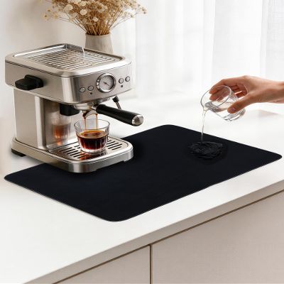 Acual Dish Drying Mat 30x40cm - Black