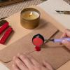 Wax Seal Melting Spoon with Wooden Handle view 2