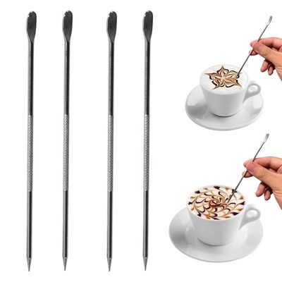 YIPFEN 4 Pcs Coffee Art Pens