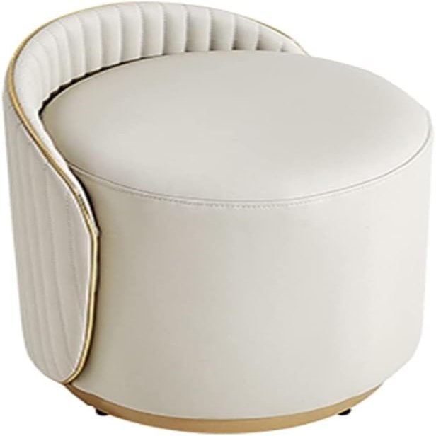 Round Vanity Stool, Stylish and Functional for Modern Bedrooms