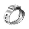 BIRXPMOS 60-Piece 304 Stainless Steel 1/2-Inch PEX Cinch Clamp Rings, Single-Ear Hose Clamps, PEX Crimp Rings, PEX Pipe Fitting Clamp Rings (17.5 mm) view 1