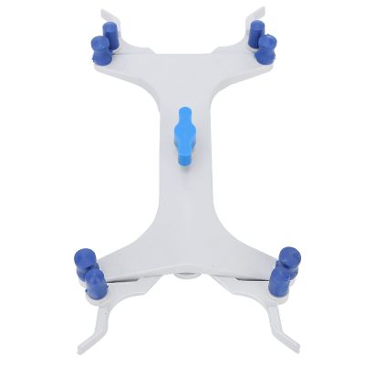 Yechiry Aluminum Burette Clamp, Adjustable Double Clamp with Spring Design and Rubber Grip, 24.6 x 12 x 6 cm