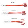 Fire Tongs, Log Tongs, Fireplace Hook, Grill & Charcoal Tongs, 50.8 cm view 2