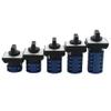 LW28 125A 1/2/3/4/5/6/7-Phase 4/8/12/16/20/24 Screw-Terminal 3-Position Changeover Cam Switch, Silver (ON-Off, 8P-32 Terminals) view 1