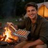 Stainless Steel Hot Dog Grill Roller view 3
