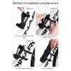 Tmboryuu Compact Folding Bike Lock, Weather-Resistant, Zinc Alloy view 4