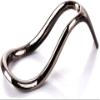 Shiny Black Stainless Steel Cigar and Pipe Holder view 1