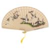 Folding Hand Fan - Japanese Vintage Design view 1