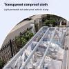 Durable Transparent Waterproof UV-Resistant Tarp with Reinforced Edges, 1 x 3 m view 3