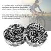 HERCHR 4-Roll Handlebar Tape for Bicycles, Black and White view 3