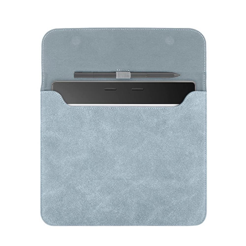Protective Case for Kindle Scribe 2025 (3rd Generation) and Kindle Scribe Colorsoft 2025 (1st Generation), 11-Inch, Suede, Portable, Water-Resistant, with Pen Loop and Magnetic Closure, Blue