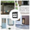 Solar-Powered Address Plaque for Outdoor House Numbers view 4