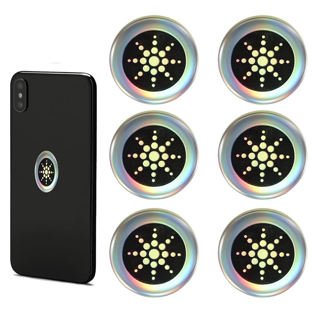 6-Pack Radiation Protection Stickers for Devices