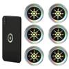 6-Pack Radiation Protection Stickers for Devices view 1