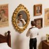 Vintage Mirror - Retro, Small, Aesthetic, Rustic Resin view 3