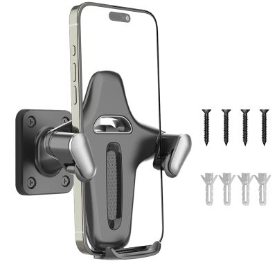 Waterproof Wall-Mounted Smartphone Holder for Shower