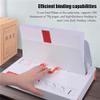 Hot Glue Binding Machine – Efficient Thermal Binder for Documents – Compatible with A4, A5, and A3 Paper for Offices and Schools view 3