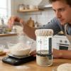 Sourdough Covers - 4 Pack Flexible Linen Covers for Jars view 2