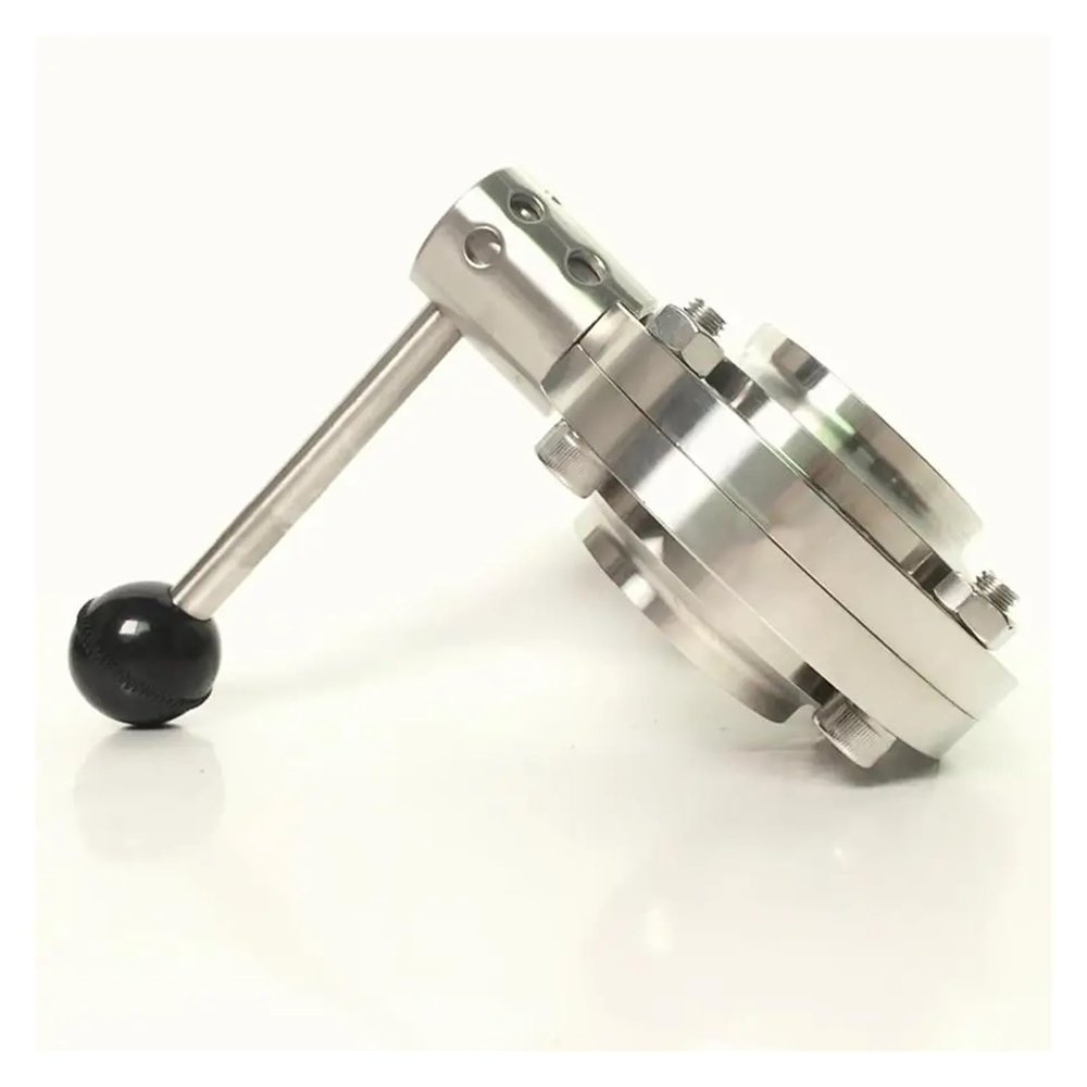51 mm (2 in) Pipe OD Butt-Weld Flow Control Valve, SUS 304 Stainless Steel