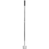 Beavorty Iron Dustpan with Long Telescopic Handle, Narrow Gutter-Cleaning Dustpan for Outdoor Use view 1
