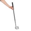 Beavorty Iron Dustpan with Long Telescopic Handle, Narrow Gutter-Cleaning Dustpan for Outdoor Use view 4