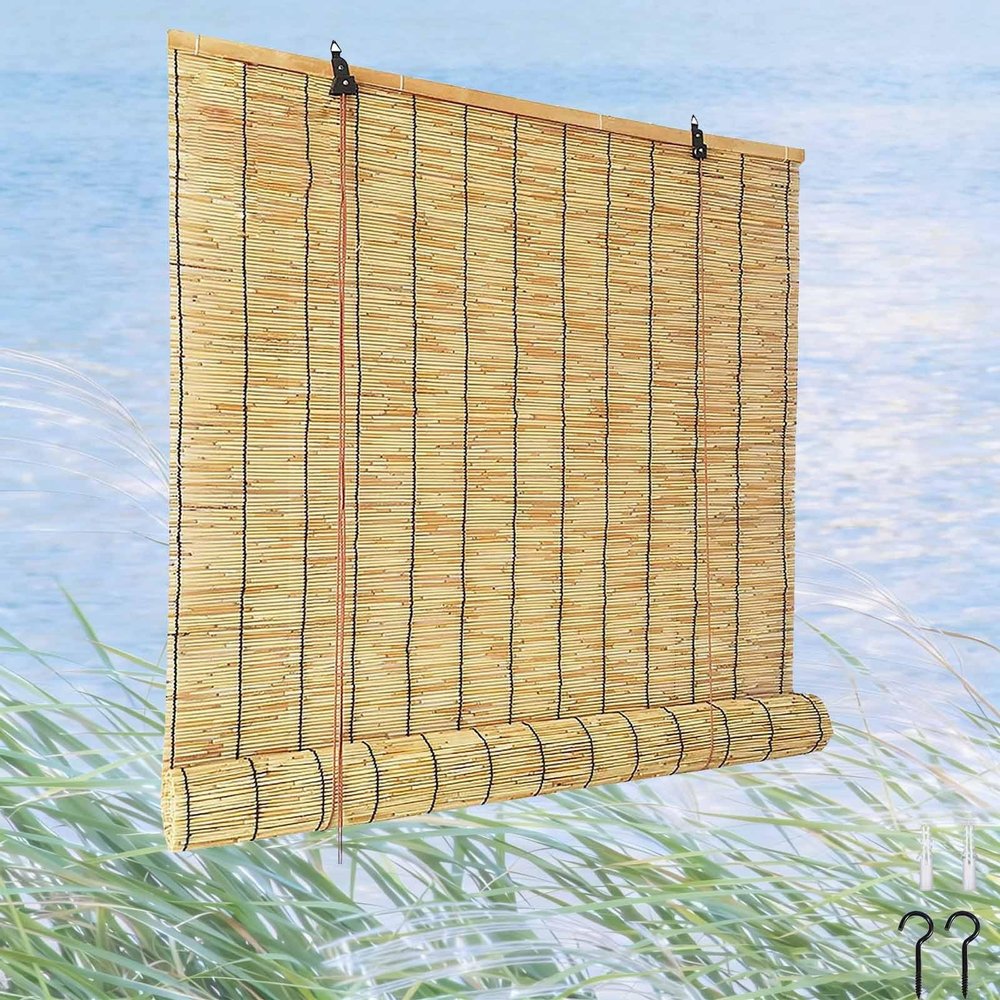 Bamboo Roller Shades