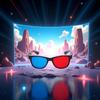 Universal 3D Glasses for TV, Movies, DVDs and Games, Red/Blue, 4-Pack view 2