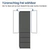 Wardrobe Cabinet with 3 Shelves and 3 Drawers, 50 x 40 x 180 cm, Anthracite view 4