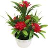 JENWUN Red Artificial Lotus Flower view 1