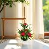 JENWUN Red Artificial Lotus Flower view 3