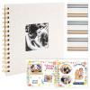 DIY Scrapbook Photo Album, 20.5x20.5 cm Beige view 1