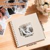 DIY Scrapbook Photo Album, 20.5x20.5 cm Beige view 2