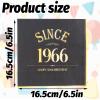 40th Birthday Napkins Black Gold - 20 Pack view 2